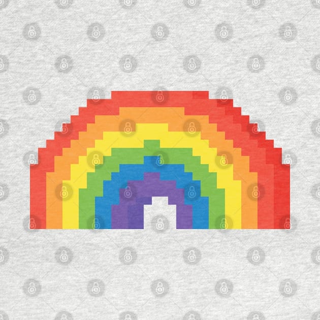 Pixel LGBT Rainbow by TomCage